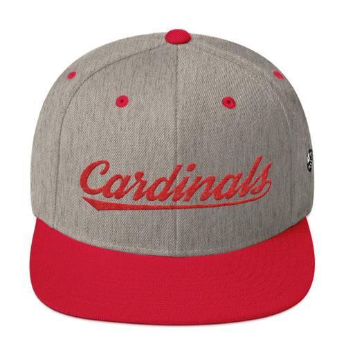 Cooley Cardinals Gray Snapback Hat
