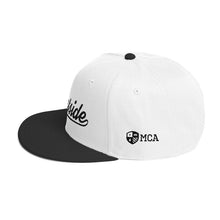 Motor City Alumni Eastside Black + White Snapback Hat