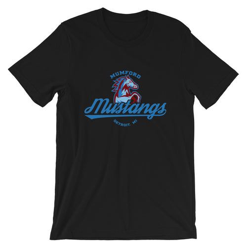 Mumford Mustangs Black T-Shirt