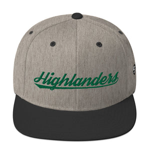 Finney Highlanders Gray Snapback Hat