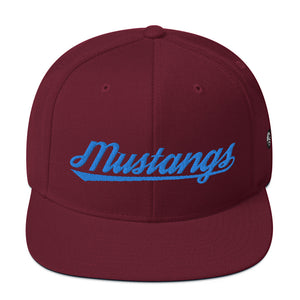 Mumford Mustangs Burgundy Snapback Hat