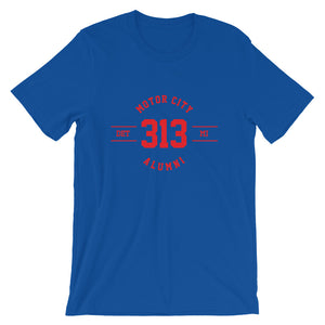 313 Motor City (Red/Blue) T-Shirt