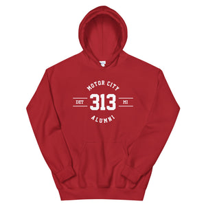 313 Motor City (Red) Hoodie