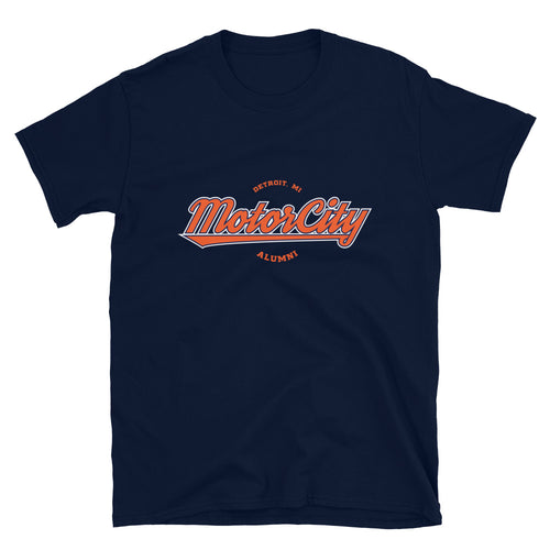 Motor City Alumni (Navy/Orange) T-Shirt