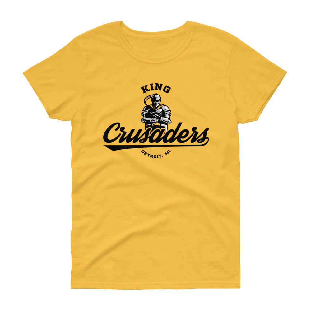 King Crusaders Women's Gold T-Shirt