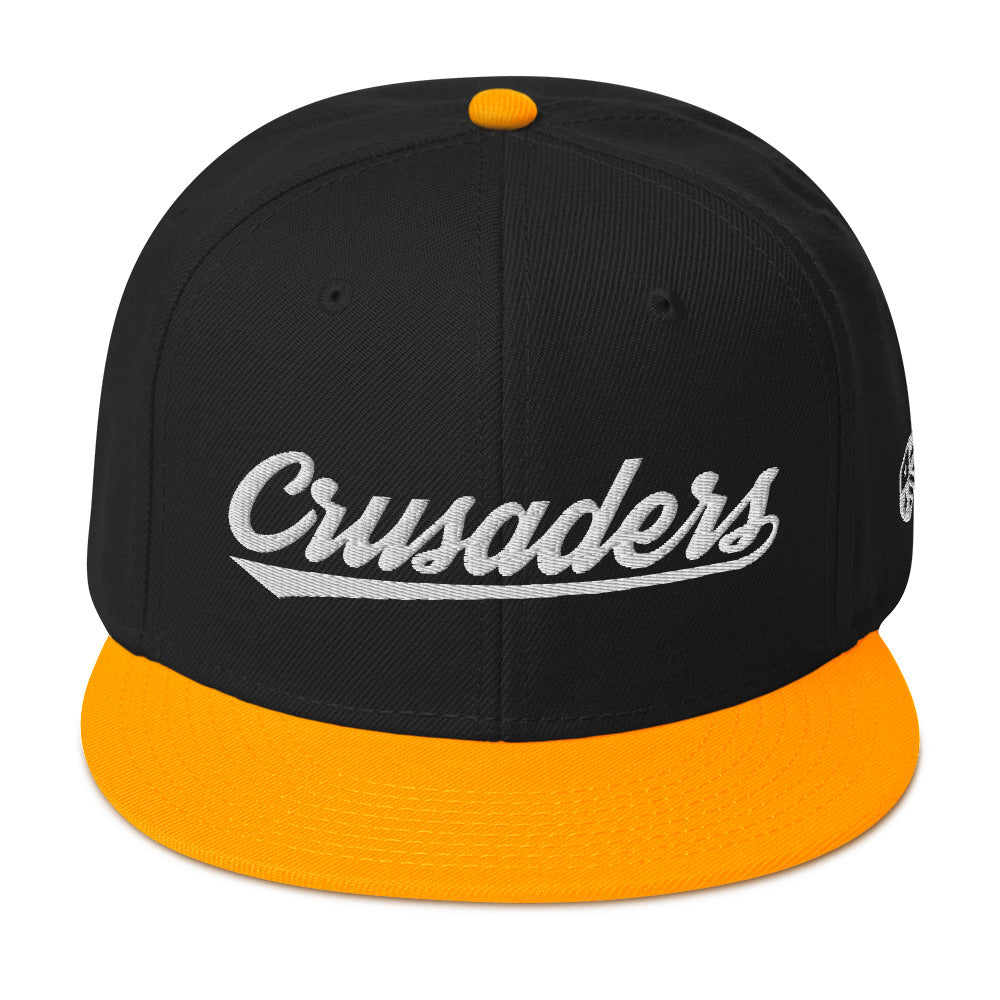 King Crusaders Black/Gold Snapback Hat