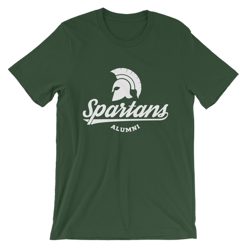 Motor City Spartans Alumni Green T-Shirt