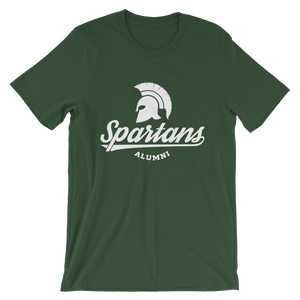 Motor City Spartans Alumni Green T-Shirt
