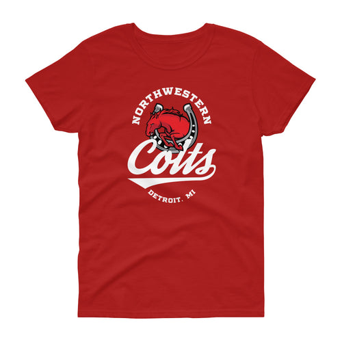 Northwestern Colts Women's Red T-Shirt