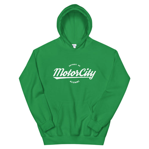 Motor City Alumni Green Hoodie