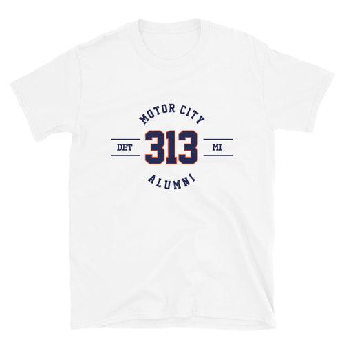 313 Motor City Alumni (White) T-Shirt