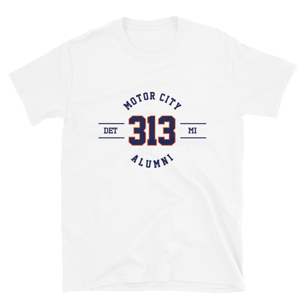 313 Motor City Alumni (White) T-Shirt