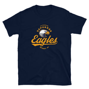 St. Martin DePorres Eagles (Navy/Gold) T-Shirt