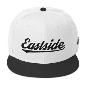 Motor City Alumni Eastside Black + White Snapback Hat