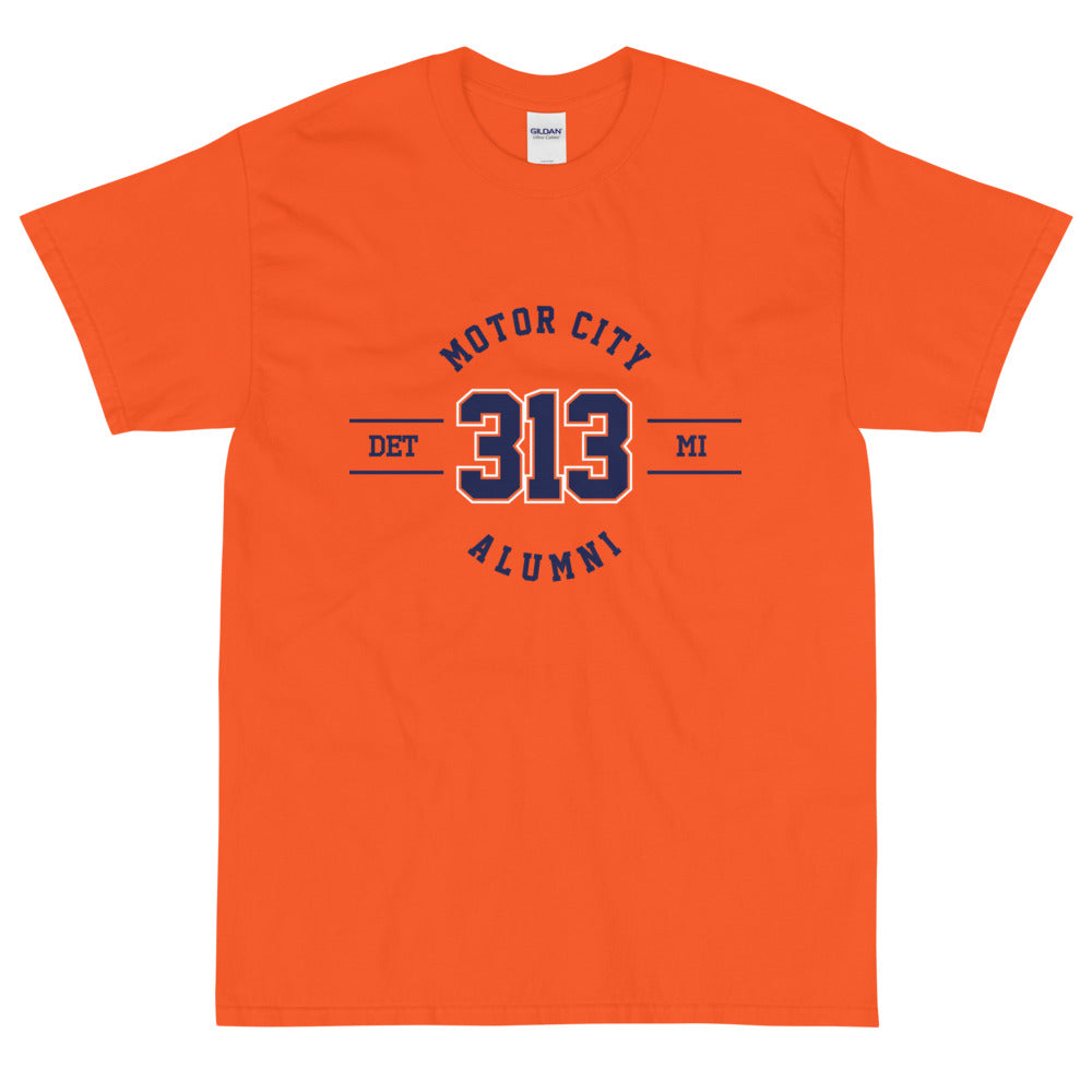 313 Motor City Alumni (Orange) T-Shirt