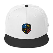 Motor City Alumni Logo Seal Black + White Snapback Hat