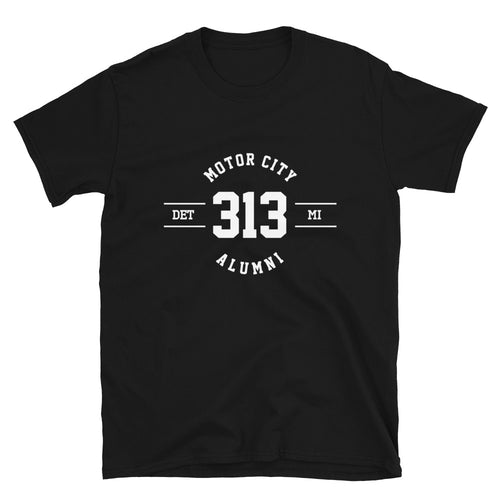 313 Motor City (Black) T-Shirt