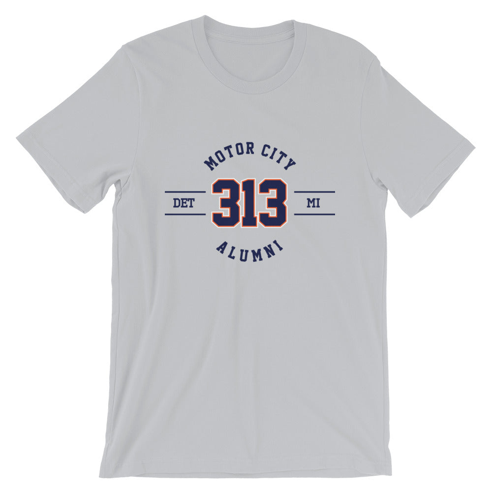 313 Motor City Alumni (Silver) T-Shirt