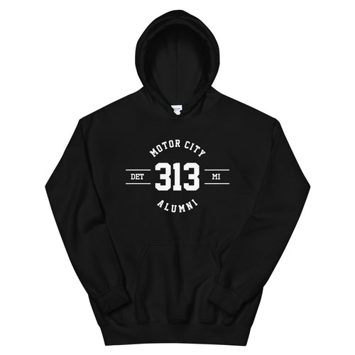 313 Motor City (Black) Hoodie