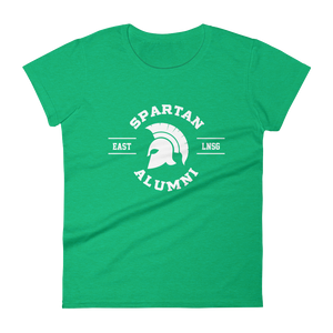 Motor City Spartans Classic Women's Green T-shirt