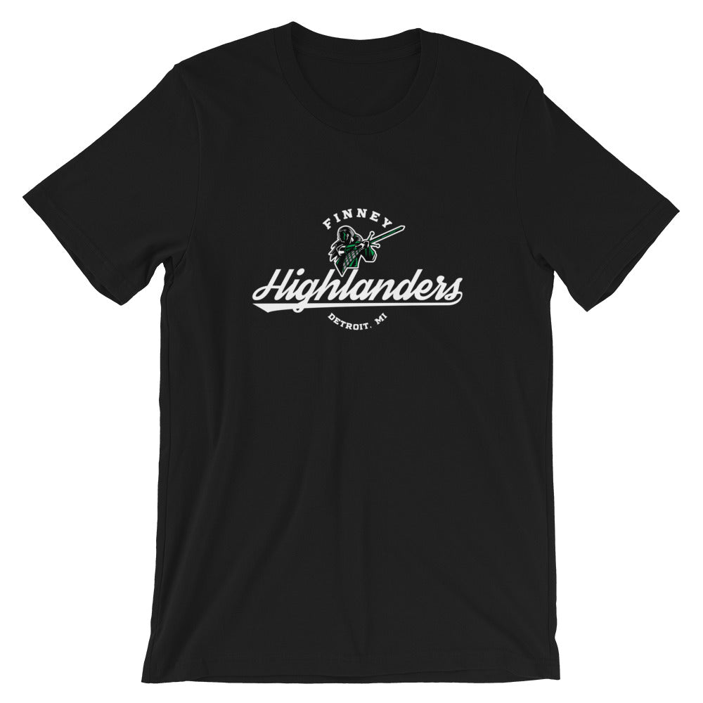 Finney Highlanders Black T-Shirt