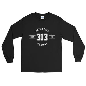 313 Motor City (Black) Long Sleeve Shirt