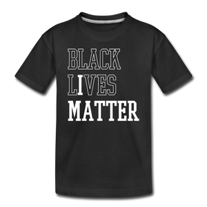 Black L(i)ves Matter Toddler T-Shirt - black
