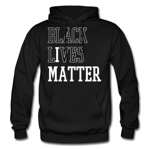 Black L(i)ves Matter T-Shirt Hoodie - black